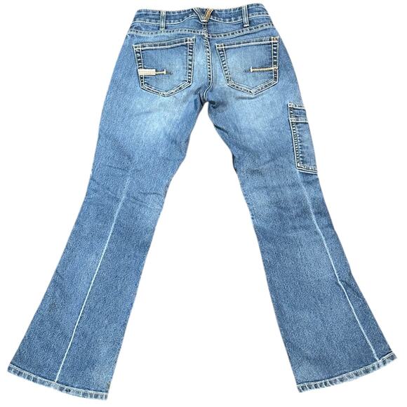 Ariat Rebar Workwear Womens 25S Mid Rise Bootcut Jeans - Picture 3 of 4